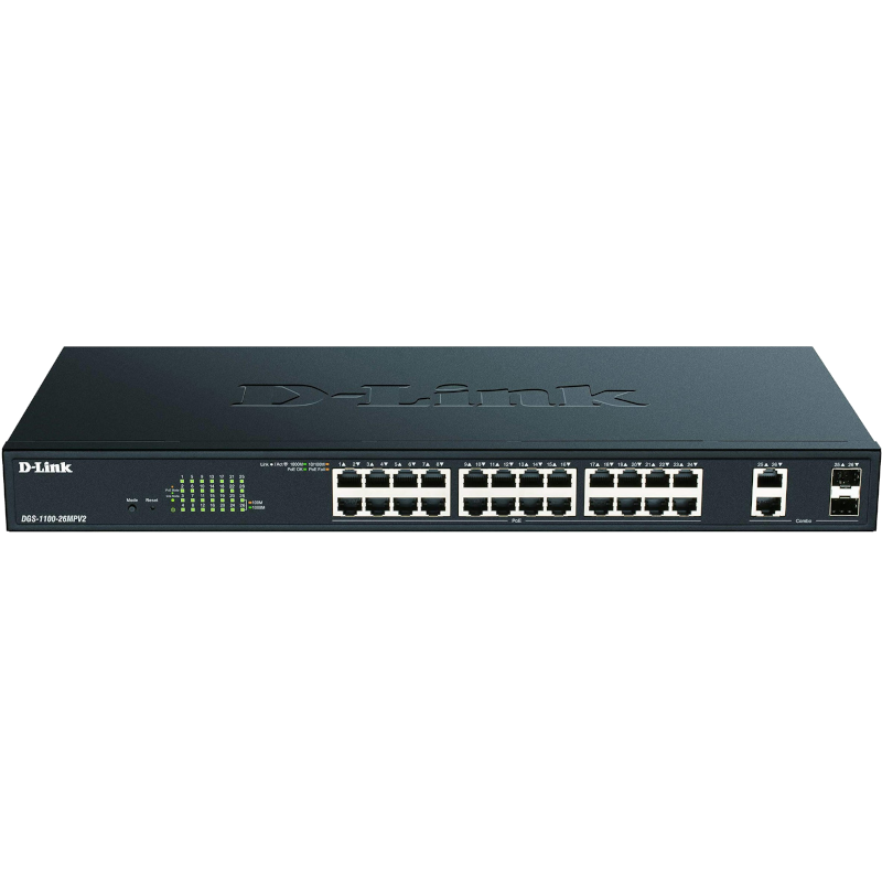 Комутатор D-Link DGS-1100-26MPV2